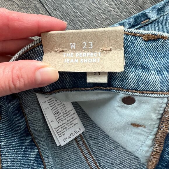 MADEWELL - THE PERFECT JEAN SHORT (TENCEL EDITION) - Picture 2 of 6
